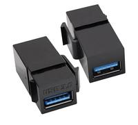 USB Keystone Jack Connettore Accoppiatore Adattatore | Pannello dello sbocco USB3.0 per l'hotel della stanza di studio della camera da letto del salone
