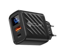 USB-Ladeblock, Ladegerät-Adapter-Telefon | Wand-USB-PD-Ladeblock-Adapter mit zwei Anschlüssen - Schnelles Multiport-, Wandladegerät für Tablets und Mobiltelefone