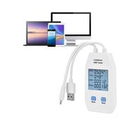 USB LCD Tester, Mini Voltmeter Ammeter Detector, Digital Charger Capacity Meter, High Accuracy Battery Capacity Detector, Battery Voltage Monitor