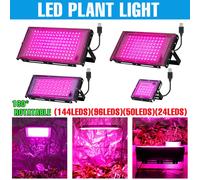 USB LED Coltiva La Luce Spettro Completo Piante Lampada Impermeabile Serra Interna Tenda Idroponica Coltivazione di Semi di Fiori Illuminazione di Riempimento