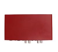 USB Live Sound Card, USB 2.0 Drive Free Red Mini Low Cut High Pass Filter Scheda Esterna USB Mixing Digitale per Chitarra per Computer per Telefono Cellulare