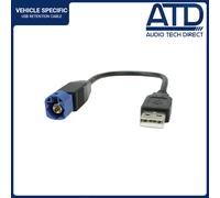 USB Mantenimento Cavo Per Peugeot Expert T9 Traveller CTPEUGEOTUSB.2 Adattatore