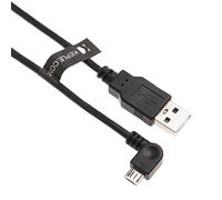 USB Micro Angolo Compatibile con Tom Tom Via 52, 62, 110, 120, 125, 130, 135, 180, 220, 225, 260, 280, Via LIVE 120, 125, 130, 135, 1605TM, 1405TM, 1435M, 1505TM 1535TM, TRUCKER 5000, 6000 (2m)