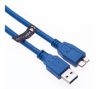USB Micro-B 3.0 A a Micro B 5 Gbps Cavo SuperSpeed Compatibile con Disco Rigido Esterno Portatile SSD HDD, Western Digital WD Element, My Passport, Samsung Galaxy S5/M3, Xbox (2M)