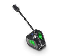 Usb microfono con regolabile albero flessibile Neck Condenser microfono | Rgb Desktop Micphone,Compatibile 5VDC,Riduzione del microfono,Multifunzione touch,192KHz/24bit alta sampling