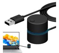 USB Multimedia Controller - Instant Anti-Slip Button Extended Cable | Lightweight Volume Control Knob | PC Computer Desktop Audio Adjuster for Game Home Indoor Study Music Office Work Tool