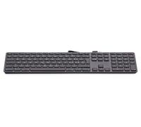 LMP USB Numeric Keyboard KB-1243, 110 Keys, 2X USB, Aluminum, W126584990 (110 Keys, 2X USB, Aluminum, Italian Layout, macOS, Space Grey)
