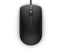 Dell Kit Mouse, USB, 2 Buttons, Optical, Black, Logitech, 0VVXJ8 (Optical, Black, Logitech, MS116, Ambidextrous, Optical, USB Type-A, 1000 DPI, Black)