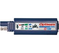 tecMATE Caricabatterie USB OPTIMATE con monitor batteria, spina SAE, 2400mA