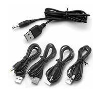 USB Porta A 2.0 * 0.6MM 2,5 * 0.7MM 3,5 * 1.35MM 4.0 * 1.7MM 5,5 * 2.1MM 5V DC. Connettore del Cavo di Alimentazione della Presa a barrelo (Size : 1 Piece, Color : 4.0x1.7)