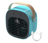 USB Portable Air Cooler Mist Fan Rechargeable Mini Desktop Cooler