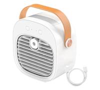 USB Portable Air Cooler Mist Fan Rechargeable Mini Desktop Cooler