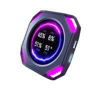 USB Power Round PC Monitor 2.1In Display GPU CPU Temperatura Trackings Design Compatto Per Computer Costruisce Display di Raffreddamento Ad Acqua