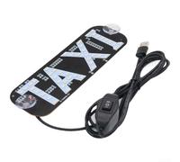 Usb Powered Taxi Tetto Segnale Luce Doppio Colore Rosso E Verde Led Lampada Con Ventosa Supporto Per Noleggio Auto Costruzione In Plastica Metallo Resistente All'aperto Decorazione Design Compatto