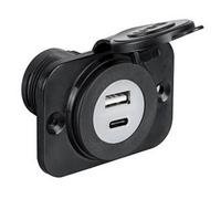 USB PRESA INCASSO DOPPIA TYPE C ACCESSORI NAUTICA