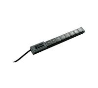 USB programmabile KVM tastiere e tastiere grigio XK-8 8 Key