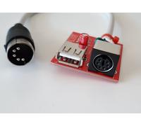 USB/PS2 to XT keyboard converter - Vintage PC IBM XT 5160 - 5150 - UNIVERSAL