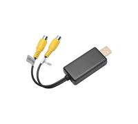 (USB RCA) USB to CVBS RCA Video Output Adapter Box for Android Devices - Connect to Monitor & Display Interface with Composite Video Signal