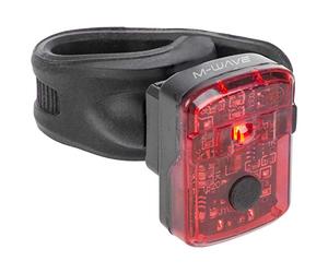 Usb Rear Light Helios K 1.1 Usb Sl, M-Wave, 1 Red Led, W/Bracket, W/Micro Usb Cable, W/German Approval No., Blisterpacking