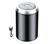 USB Rechargeable Beard Trimmer, Low Noise Grooming Shaver, Small Beard Trimmer, Waterproof Grooming Shaver, USB Rechargeable with 6600rpm, Ideal for Wet and Dry Shave, Low Noise Grooming Tool