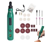 USB Rechargeable Mini Electric Drill Grinder - Cordless Rotary Tool Kit | 20 W 18000 RPM Handheld Polishing & Carving Pen | | For Jade Wood Carving Engraving Work Crafts Jewelry Making