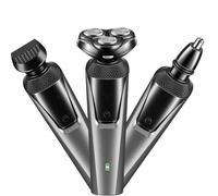 USB Ricaricabile 3-in-1 Uomini Professionale Multi-Funzione Guancia Barba Trimmer Uomini Naso Capelli Taglio Barbiere Rasoio Macchina