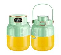 Usb ricaricabile Juicer, Food Mixing Machine, Digital Display Juicer, Compact Food Processor, 600 ml Juicer Blender, Compact Food Mixing Machine With 600 ml Capacity for Smoothies
