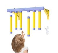 USB ricaricabile Reflex Sticks, Adjustable 3 Speed Drop Game, Soft Toy Fun Accessory with Interactive Design, Holiday Birthday Party Item, Home Classroom Garden Indoor Outdoor Entertainment