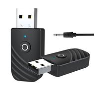 usb ricevitore bluetooth trasmettitore per tv adattatore chiavetta BT5.0 con 3.5mm AUX per PC/Cuffie/Altoparlanti/Autoradio/Stereo