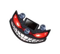 USB Solar LED Windshield Eyes Waterproof Wireless Car Light Stickers