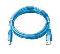 USB-Square Port Applicable PLC Programming Cable AFPX Series Data Download Universal Square Transparent (Blue 2m)