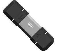 Silicon Power USB-Stick USB3.2+ Type C C51 Black 128 GB 3.0 SP128GBUC3C51V1S