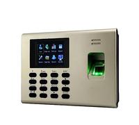 USB TCP/IP RFID Card Riconoscimento delle impronte digitali Rilevazione del tempo Macchina Time Clcok Registratore del tempo Sistema a batteria integrato(Color:K40)