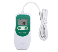 USB Temperature Humidity Data Logger, Registratore Dati con Sonda Esterna, Intervallo Regolabile, Memoria Alta Capacità - Report PDF e CSV Automatici, Installazione Flessibile pe