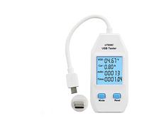 USB Tester Digital Voltmeter Ammeter Ammeter Ampteremeter Capacity Meter Medico for Mobilephone Tablet Power.(UT658C)