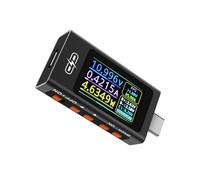 USB Tester Elettrico POROMETISTO, Tester Tensione e Corrente 3.3-40V 0-12A | Supporta diversi ricarica rapida PD2.0/3.0/3.1 (AVS/EPR) QC2.0/3.0/4.0+, PPS e BC1.2,Rilevatore Carica Batteria