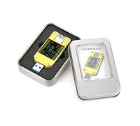 USB Tester Multifunzione Voltmetro Amperometro Digitale Schermo LCD a Colori per Auto (UM34C)