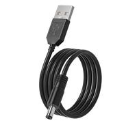 USB tipo A 5V 1A maschio a 3,5 x 1,35 mm DC spina (nero)