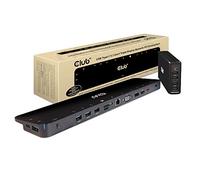 CLUB3D CSV-1564W100 replicatore di porte e docking station per laptop USB 3.2 Gen 1 (3.1 Gen 1) Type-C Nero