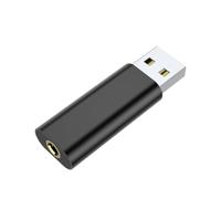 USB to 3.5mm Audio Adapter External Sound Card Plug and Play