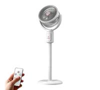 USB Tower Fan - Adjustable Height 180° Oscillating Quiet Cooling Fan