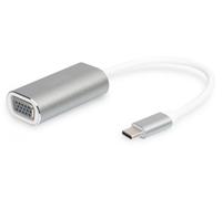 USB Type-C 1080p VGA Adapter, 20cm cable length Aluminium Housing,