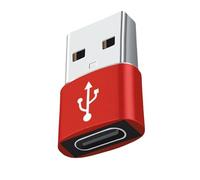 USB Type-C Adapter, PD Fast Charging Connector Type C to USB Adapter for Phone, Laptop, Tablet, Car, PC, Desktop, Travel, Compact Charging Connector for Daily or On-the-Go Use