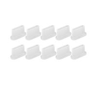 USB Type C Dust Plug - 10 Pack Ultra Light 0.1g Port Protector Caps | Plastiс Fully Wrapped Anti Dusts Cover - Protective design for mobile phones laptops and ŪSB-C devices preventing dust and damage