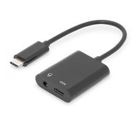Cavo Splitter Usb Tipo-C. A Usb Tipo-C. + Connettore 3.5Mm Stereo