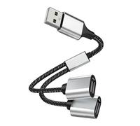 USB un USB 2.0 Tripla Porta USB HUB Cavo Adattatore OTG Hab Convertitore di Ricarica Dati USB Prolunga Splitter, da USB un 2 USB
