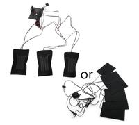 USB Vestiti Riscaldatore Pad Riscaldamento Elettrico Foglio Riscaldatore Pad per Gilet Piumini Caldi Pad Riscaldamento Veloce Sicuro Riscaldamento Elettrico Panno Riscaldatore Pad