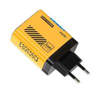 USB Wall Charger - Power Adapter, Multiple Ports | Fast Charging, Compatible with Smartphones, Tablet, Compact Design, Built-in Safety, Surge Protection, Lightweight, Convenient For Travel, Office, H