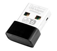 Usb Wi-Fi Adapter, Wireless Network Adapter PC, Band Wi-Fi, Computer Desktop, High Speed, Provides Fast and Stable Connection for Internet Access (Black)