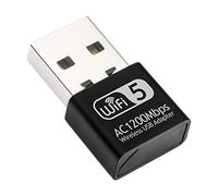 USB WiFi Adapter for PC, AC1300M USB WiFi Dongle 802.11ac Wireless Network Adapter with Dual Band 2.4GHz/5Ghz for Desktop Laptop Support Windows 10/8/7/XP, MAC OS, Linux etc
